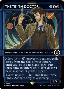 The Tenth Doctor NM/M* SHOWCASE Dr. Who ENGLISH 0561 mtg -UnltdCards - Image 1