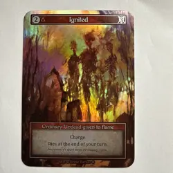 Sorcery contested realm gothic Ignited foil NM - Image 1