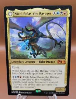 Nicol Bolas, the Ravager x1 MTG M19 Core 2019 Magic Near Mint NM English - Image 1