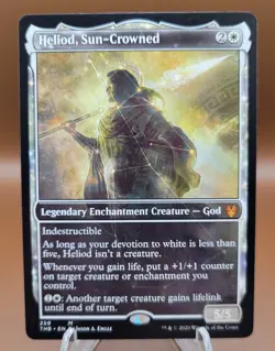 SHOWCASE Heliod, Sun-Crowned x1 MTG Theros Beyond Magic Near Mint NM English - Image 1