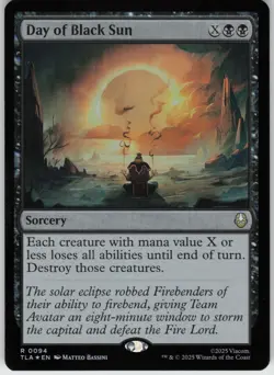 Foil Day of Black Sun 94 Avatar: The Last Airbender R - Image 1