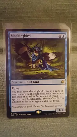 Mockingbird Bloomburrow 0061 Rare Regular MTG NM - Image 1
