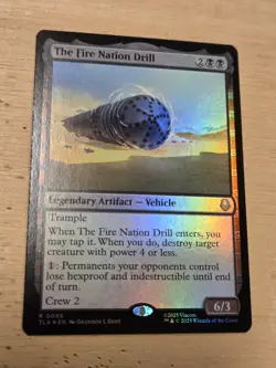 1 x The Fire Nation Drill Foil - Avatar: The Last Airbender - NM-Mint - MTG - Image 2
