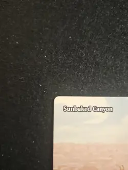 Sunbaked Canyon (Borderless) 0058 - Avatar: The Last Airbender TLE MTG NM/M - Image 2