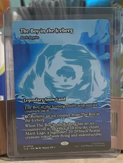 The Boy in the Iceberg - Dark Depths. Borderless. Avatar The Last Airbender - Image 1