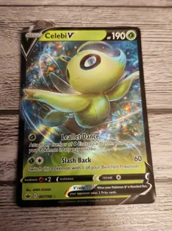 Pokemon TCG Celebi V Sword & Shield - Chilling Reign 007/198 Holo Ultra Rare - Image 1