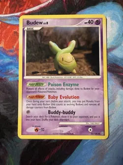 Budew 33/100 Pokemon TCG Stormfront Regular Uncommon MP - Image 1