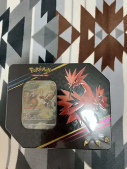 Pokemon TCG - Crown Zenith Tin - Galarian Zapdos - Factory Sealed! - Image 1