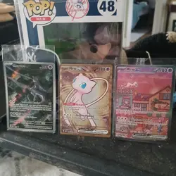 Pokemon TCG 151 UPC Promo Set Mew 053, Mewtwo 052, Metal Mew 205 New Sealed - Image 1