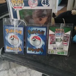 Pokemon TCG 151 UPC Promo Set Mew 053, Mewtwo 052, Metal Mew 205 New Sealed - Image 2