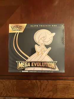 New Factory Sealed Pokemon TCG: Mega Evolution Elite Trainer Box ETB Gardevoir - Image 1
