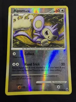 Pokemon TCG Aipom 50/100 Majestic Dawn Reverse Holo - Image 1
