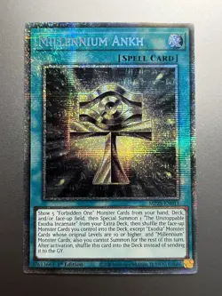 Yugioh - Millennium Ankh Starlight Rare MP25-EN011, Near Mint, 1st Edition - Image 1