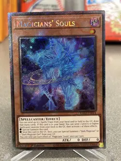 YUGIOH! ** MAGICIANS' SOULS ** QUARTER CENTURY SECRET RARE NM RA02-EN014 - Image 1