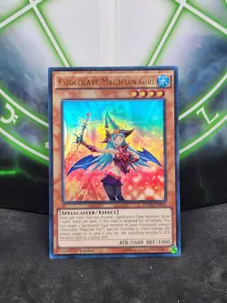Yugioh Chocolate Magician Girl MVP1-EN052 Ultra Rare 1st Edition LP - Image 1