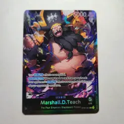 Marshall.D.Teach OP09-081 - One Piece - Starter Deck 27 - Leader - NM - Image 1