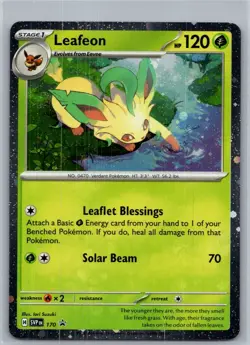 Leafeon SVP 170 - Cosmos Holo - Black Star Promo - Pokemon Card - Image 1