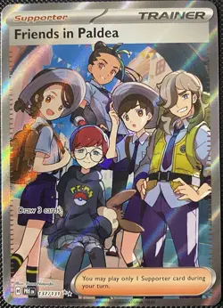 Friends in Paldea 137/131 Sv: Prismatic Evolutions Holo - Pokemon Card - Image 1