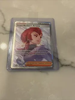 Team Rocket’s Ariana 237/182 SIR Destined Rivals Pokemon TCG Cards - Image 1