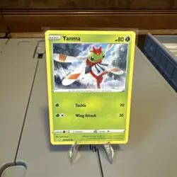 Yanma 001/072 Shining Fates Pokemon TCG Card Near Mint Free Ship - Image 1