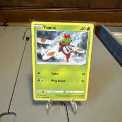 Yanma 001/072 Shining Fates Pokemon TCG Card Near Mint Free Ship - Image 2