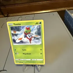 Yanma 001/072 Shining Fates Pokemon TCG Card Near Mint Free Ship - Image 4