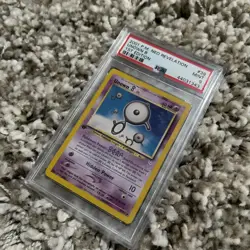 1st Edition Unown B 39/64 - Pokemon Neo Revelation WoTC Card - PSA 9 - Image 2