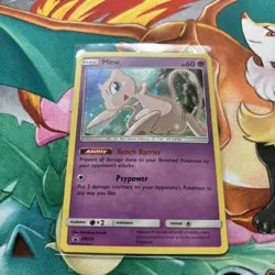 Pokemon Mew TCG SM215 Sun & Moon Black Star Promo Holo Card NM/M Condition - Image 2