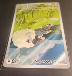 Pokemon TCG Hop's Wooloo Illustration Rare Holo Card 170/159 Journey Together NM - Image 4