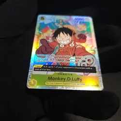 Monkey D. Luffy (SR) OP07-109 - Near Mint Foil - One Piece Card - Image 4