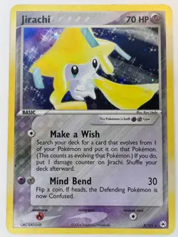 Jirachi 8/101 Holo Rare - EX Hidden Legends 2004 Pokemon Cards - LP - Image 1