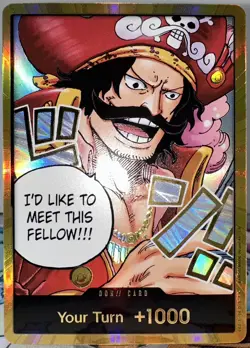 DON!! Card (Gol.D.Roger) (Gold) Carrying On His Will - Image 3