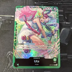 One Piece Card Game UTA ST11-001 LEADER Starter Deck ST-16 GREEN UTA - Image 1