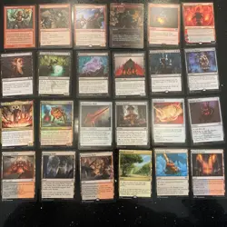 Mtg Rakdos Bundle: Lannery Storm, Chandra Legacy Of Fire, Fellwar Stone Etc - Image 1