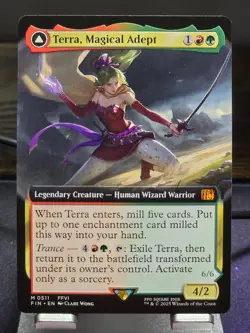 MTG - Terra, Magical Adept (0511) Mythic (Extended Art) - FINAL FANTASY - Image 1