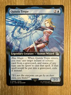 Quistis Trepe - Extended Art FIN NM MTG - Image 1