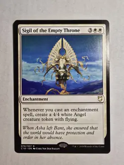 Sigil of the Empty Throne Commander 2018 Regular - Image 1