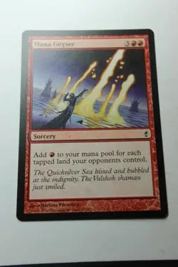 MTG Mana Geyser x1- -Conspiracy-Lightly Played - Image 1