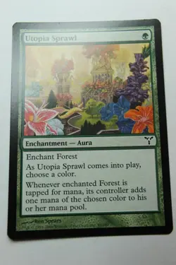 MTG Utopia Sprawl x1- -Dissension-Lightly Played - Image 1