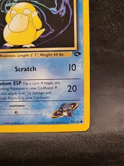 Sabrina's Psyduck 99/132 Gym Challenge Regular Pokemon - Image 4