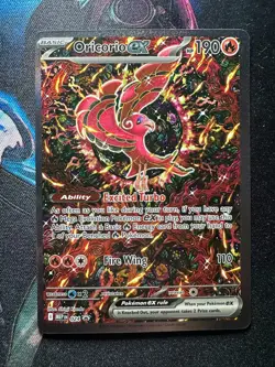 Pokemon TCG Oricorio EX 024 Black Star UPC Promo Phantasmal Flames - Image 1