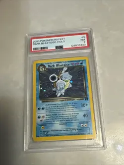2000 POKEMON ROCKET #3 DARK BLASTOISE-HOLO PSA 7 - Image 1