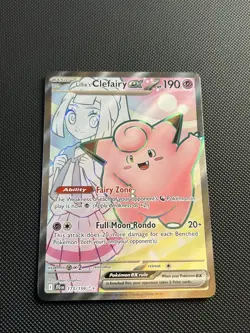 Lillie's Clefairy IR 173/159 Journey Together Pokemon TCG Near Mint - Image 1