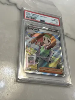 2023 POKEMON MEW EN-151 ULTRA RARE #195 DAISY'S HELP PSA 10 - Image 3