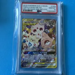 Togepi & Cleffa & Igglybuff GX 143A/236 Alternate Art Holo TAGTEAM POKEMON PSA10 - Image 1