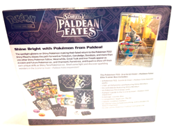 POKEMON ELITE TRAINER BOX PALDEAN FATES ETB - NEW - SEALED W/CASE - AWESOME ! - Image 3