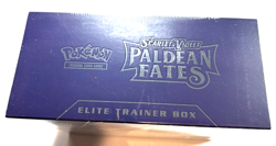 POKEMON ELITE TRAINER BOX PALDEAN FATES ETB - NEW - SEALED W/CASE - AWESOME ! - Image 4