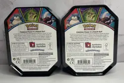 SEALED - Pokemon TCG 2021 Mighty Mysterious Tin - 3 Packs - Snorlax & Darkrai 820650809859 - Image 2