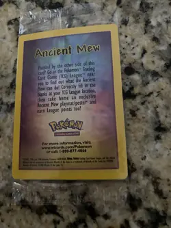 Pokemon Ancient Mew Sealed W/ Bonus Legendary Birds Zapdos, Articuno & Moltres - Image 1