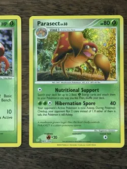 Paras 004 + Parasect 005 /034 CLV - Pokemon TCG Classic Collection NM Pack Fresh - Image 5